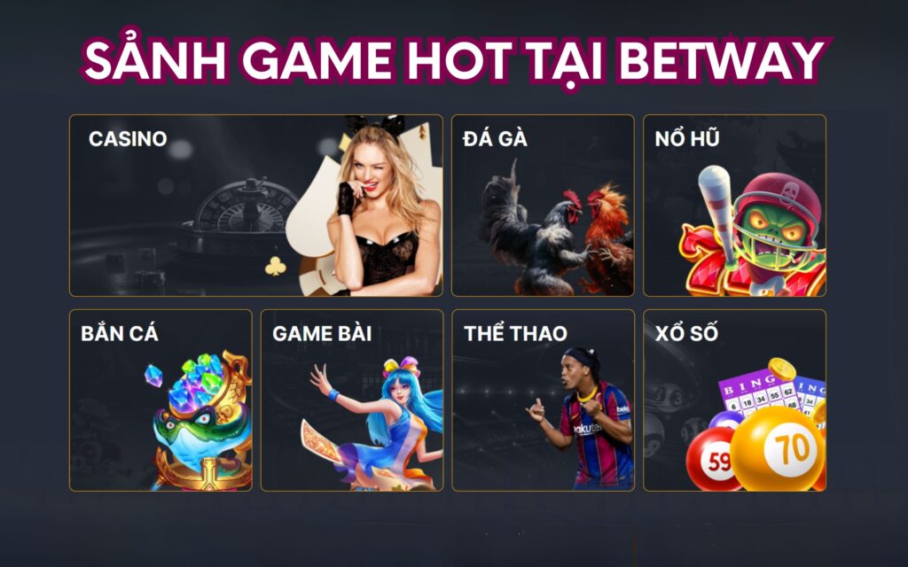 Danh sách sảnh game đẳng cấp tại nhà cái