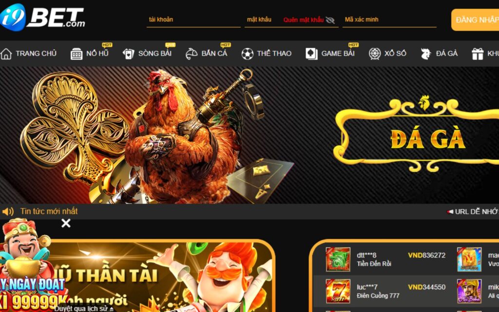 Đá gà trực tuyến I9BET