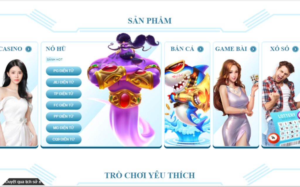 Các thể loại game hot nhất có trong SHBET