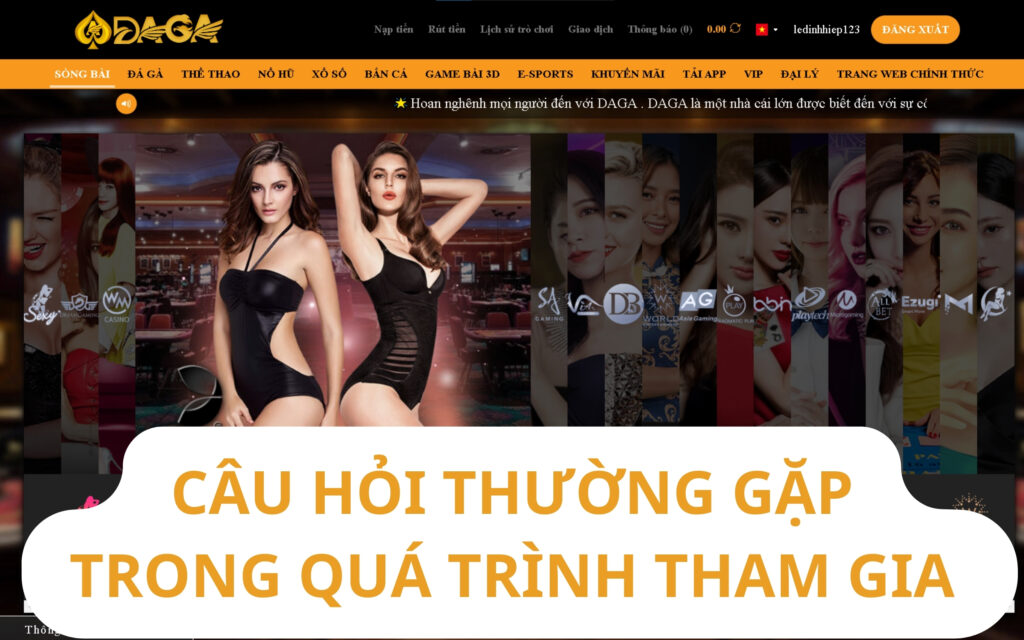 Câu hỏi thường gặp trong quá trình tham gia 