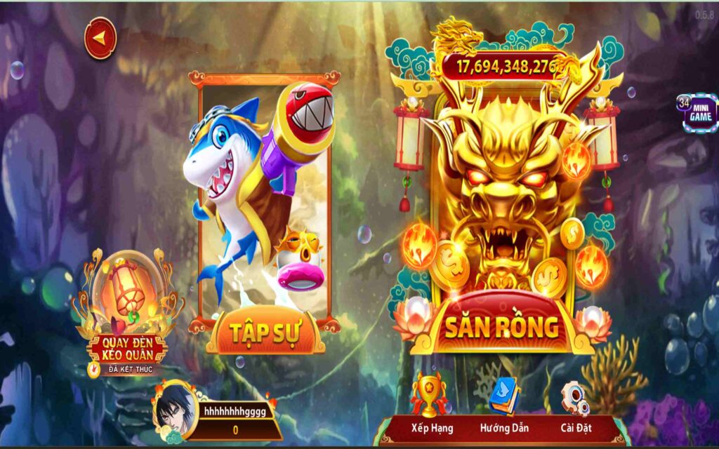 Game bắn cá sinh động thú vị có tại cổng game