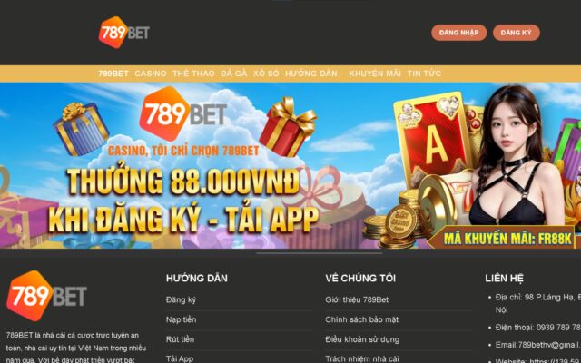 Giới thiệu nhà cái 789Bet uy tín