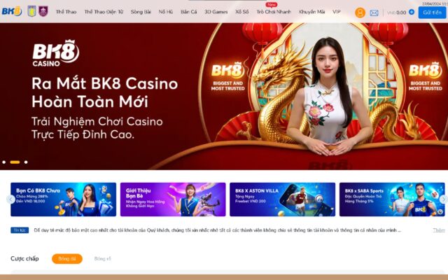 Ưu điểm nổi bật của nhà cái BK8