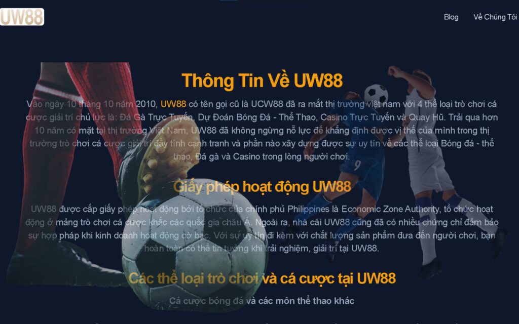 UW88 - Địa Chỉ Cá Cược Trực Tuyến Hàng Đầu Tại Việt Nam