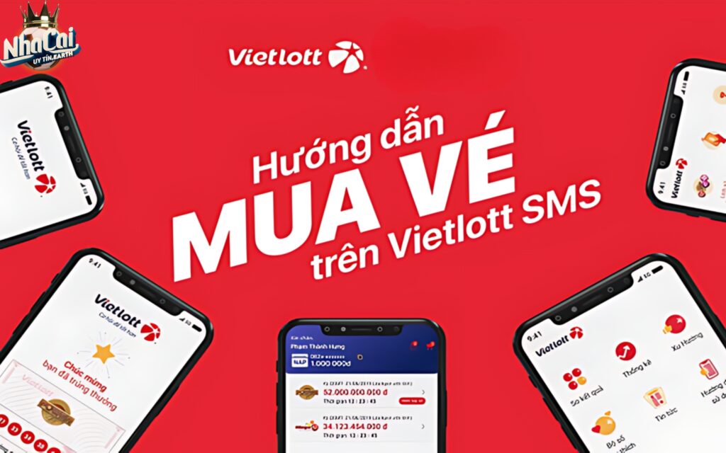 Người chơi có thể mua vé số trên ứng dụng Vietlott SMS