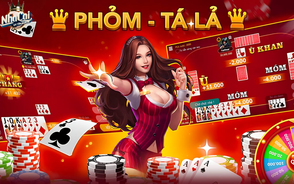 Phỏm tá lả trực tuyến thu hút nhiều người chơi tham gia